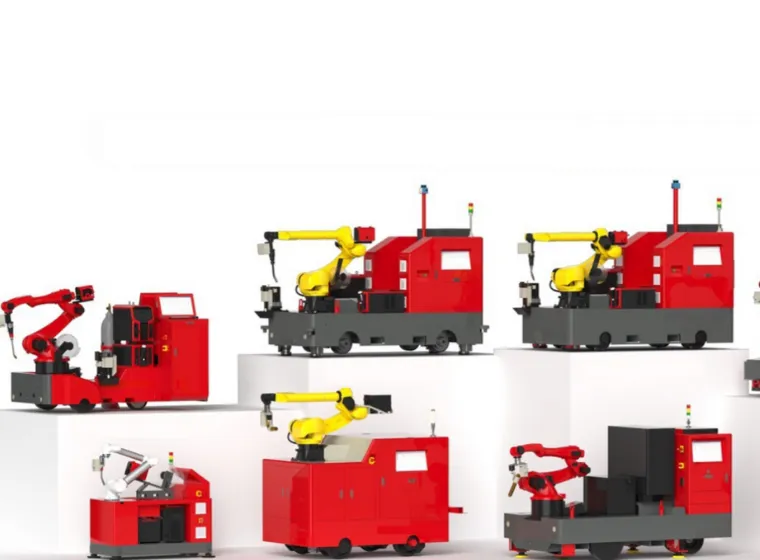 Alternate view: flexible deployment of EVS QJR12-1700 robot