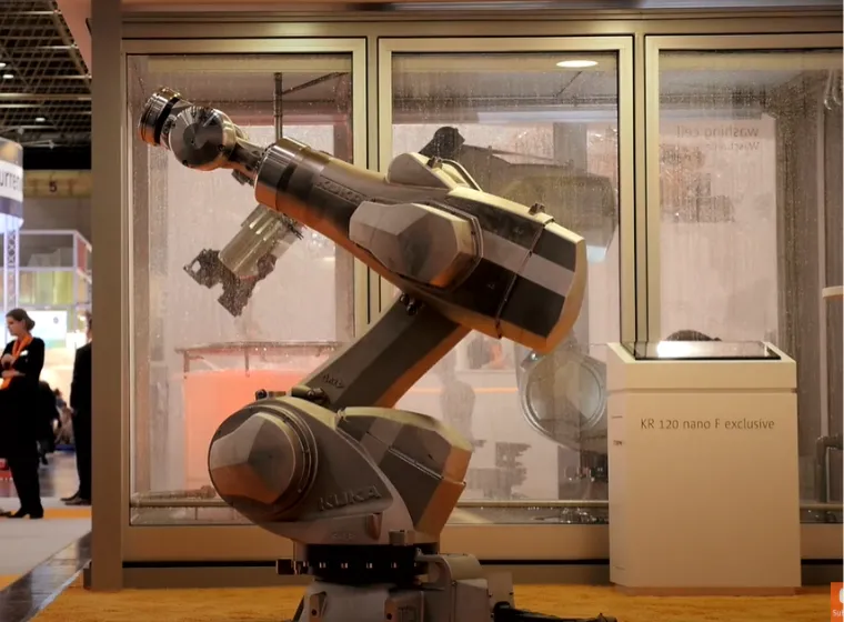 Flexible mounting options of KUKA KR QUANTEC nano robot