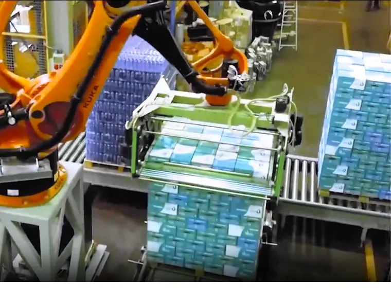 High speed performance of KUKA KR 40 PA robot