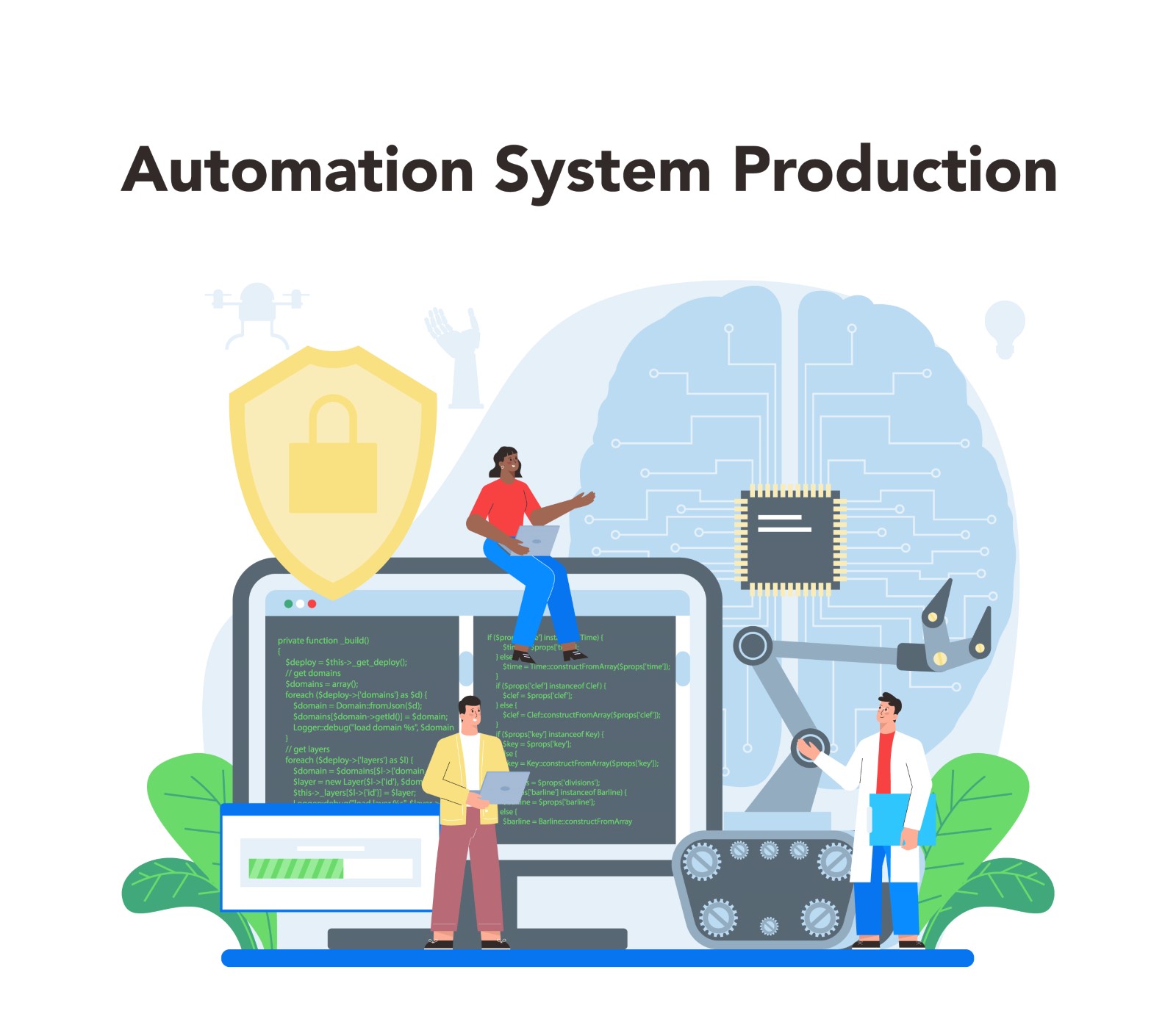 Photo of robotics lab setup shared by Ednex Automation
