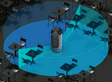 Pudu BellaBot showcasing advanced AI service capabilities