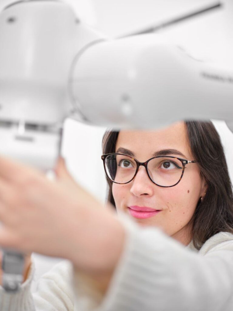 FR3 Duo robot performing automated research and prototyping