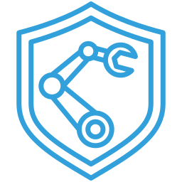 AI-powered robotic arm integrated with cybersecurity protocols