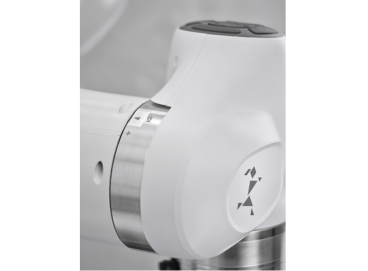 AI-powered Franka Research 3 robot demonstrating assembly