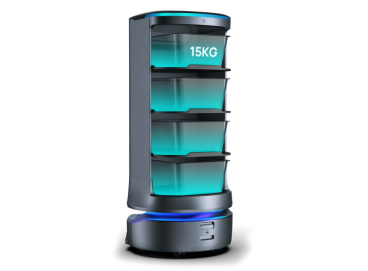 AI-powered HolaBot showcasing hands-free voice interaction