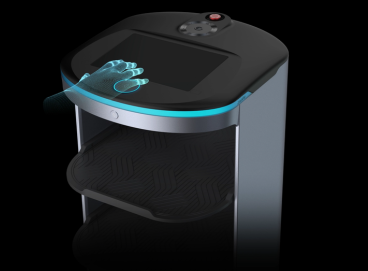 Autonomous HolaBot robot improving service efficiency