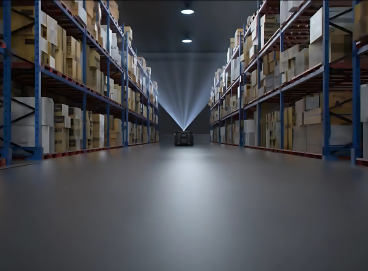 Pudu MT1 robot performing smart floor sweeping operation