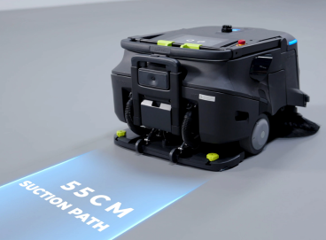 Pudu MT1 dual-function sweeping and vacuum robot