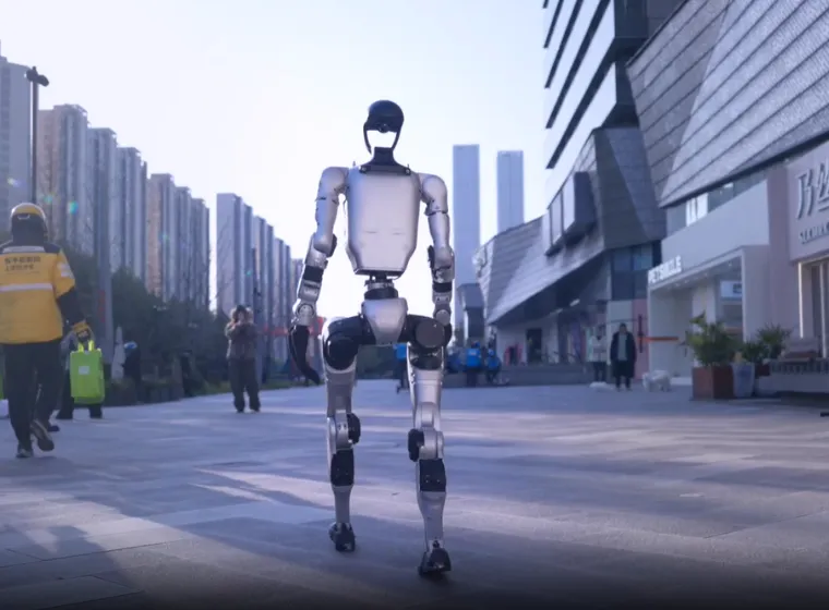 Advanced mobility and dynamic movement of Unitree G1 humanoid robot