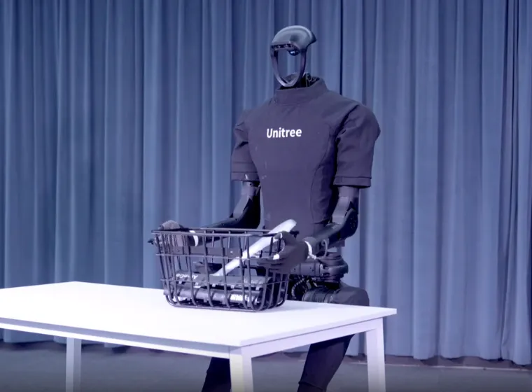 Unitree H1 humanoid robot with robust construction and durability