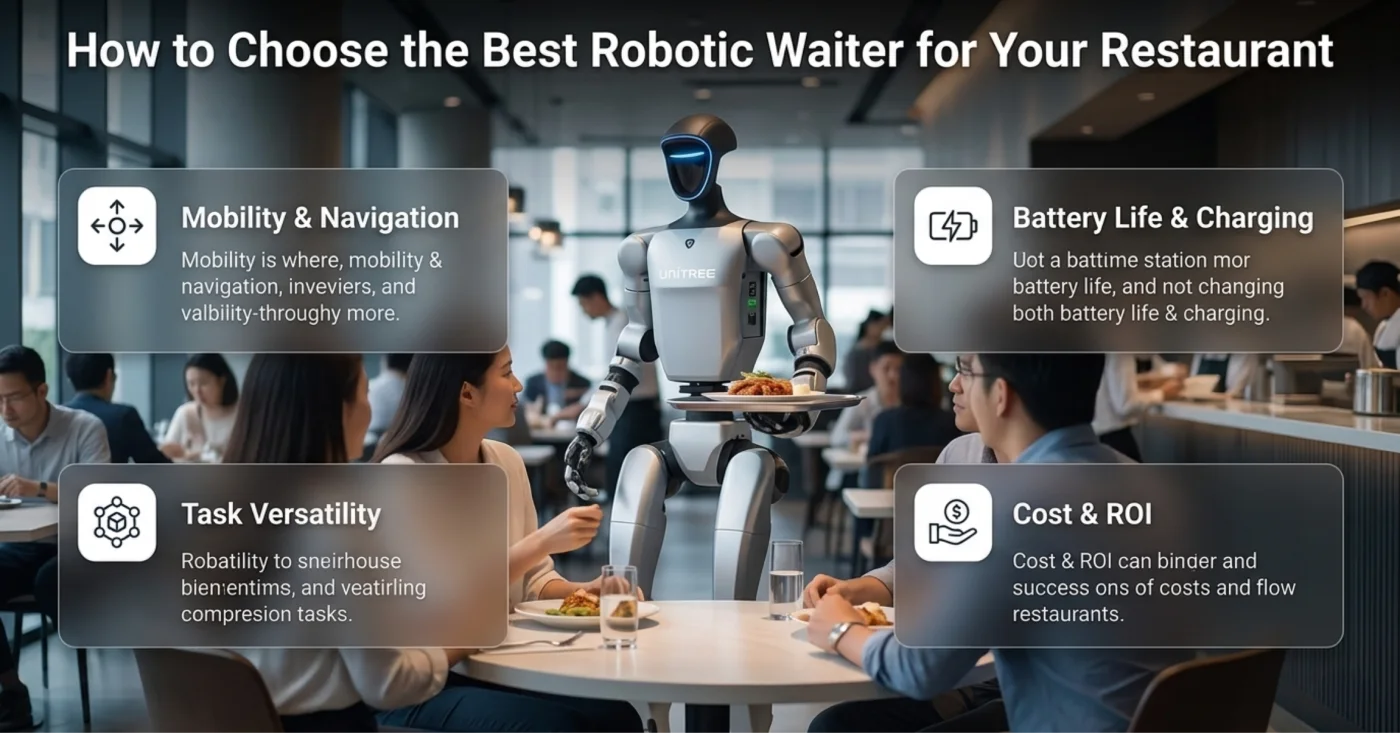 How to Choose the Best Robotic Waiter for Your Restaurant