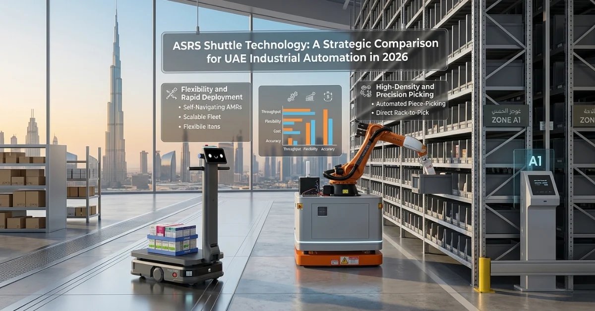 ASRS Shuttle Technology: A Strategic Comparison for UAE Industrial Automation in 2026