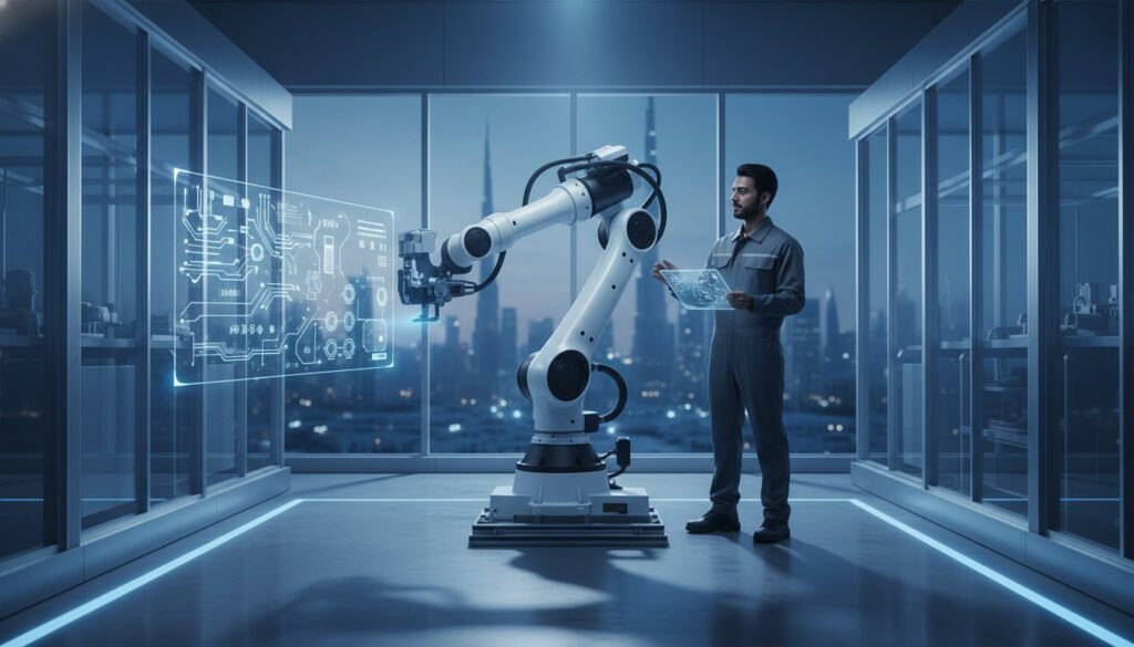Strategic Cobot Implementation Guide: A Roadmap for UAE Industrial Transformation in 2026