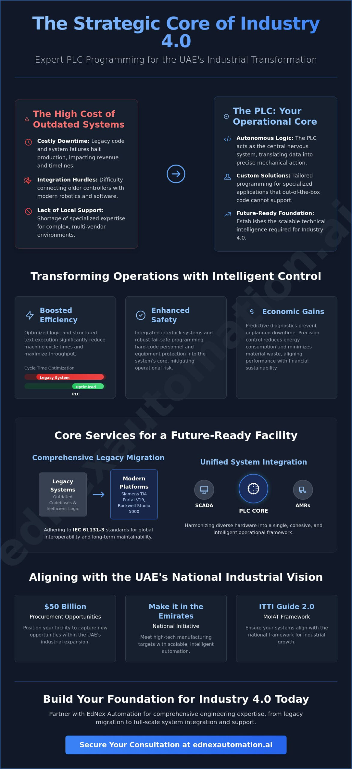 Strategic PLC Programming Services in Dubai: Engineering the UAE’s Industry 4.0 Foundation