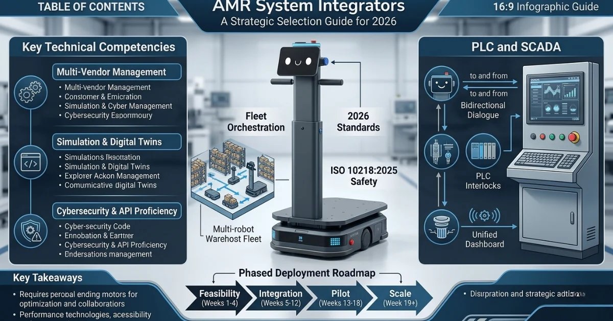 AMR System Integrators: A Strategic Selection Guide for 2026