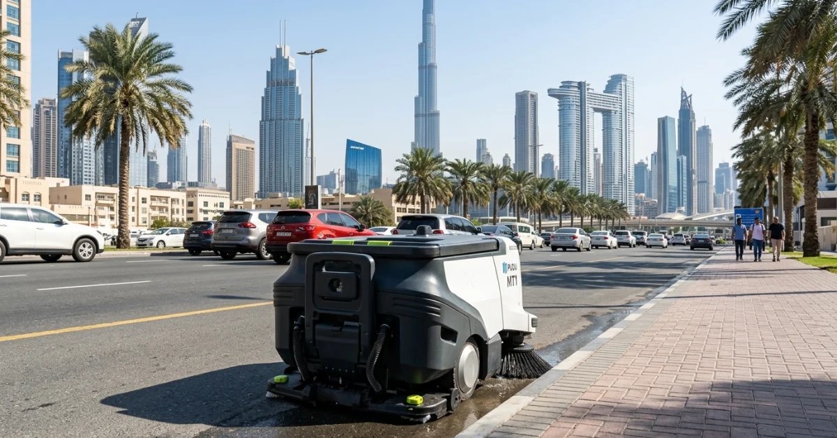 Robotic Street Sweeper UAE: The 2026 Strategic Guide to Autonomous Outdoor Hygiene