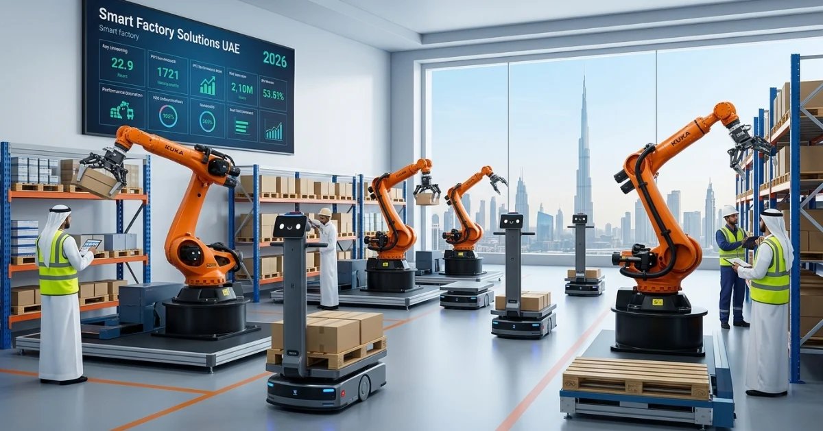 Smart Factory Solutions UAE: The 2026 Guide to Industrial Automation