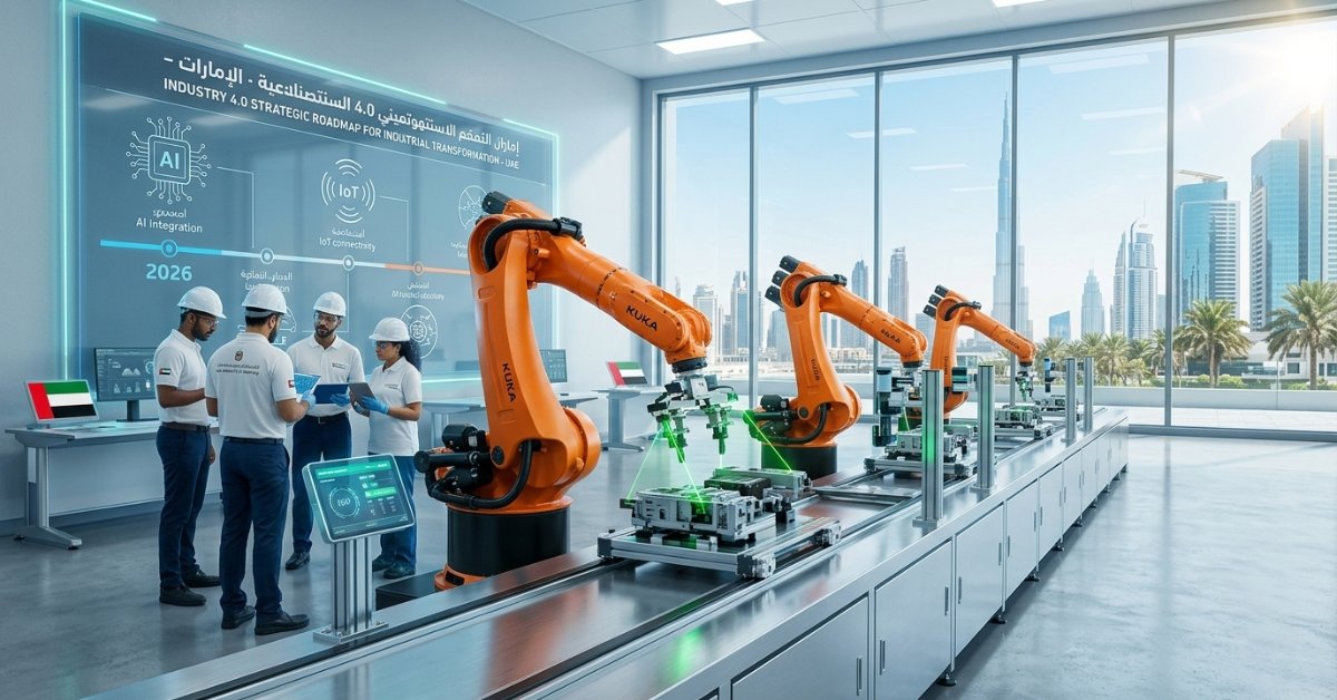 Industry 4.0 Implementation in the UAE: A 2026 Strategic Roadmap for Industrial Transformation