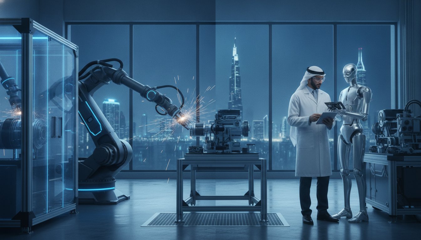 Cobot vs Industrial Robot: A Strategic Comparison for UAE Manufacturing