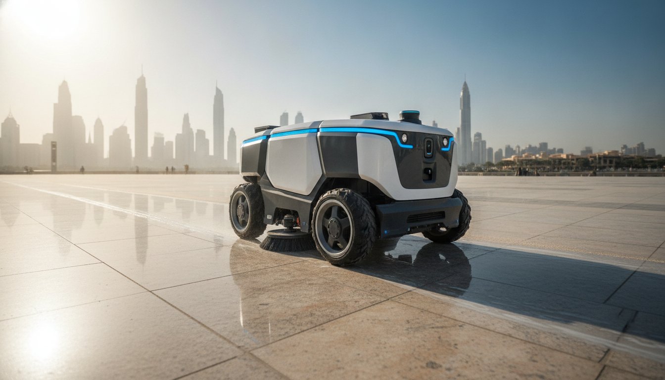 Outdoor Cleaning Robots in the UAE: The 2026 Strategic Guide to Urban Automation