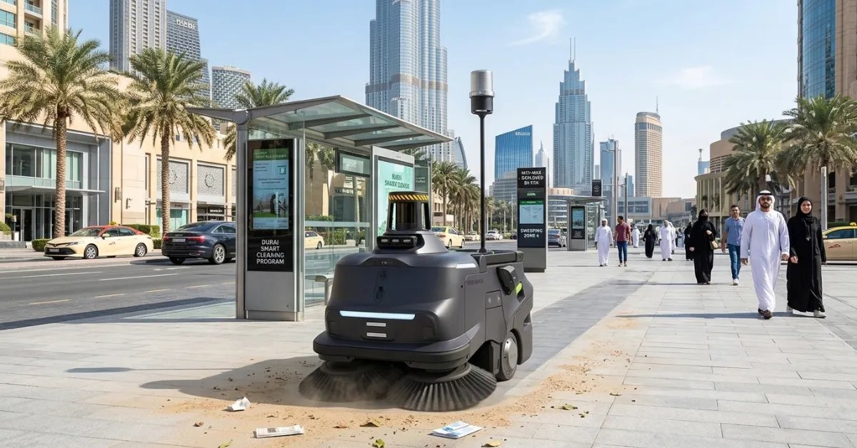 Outdoor Cleaning Robots in the UAE: The 2026 Strategic Guide to Urban Automation