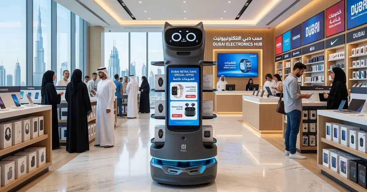 Service Robots for Retail UAE: The 2026 Strategic Enterprise Guide