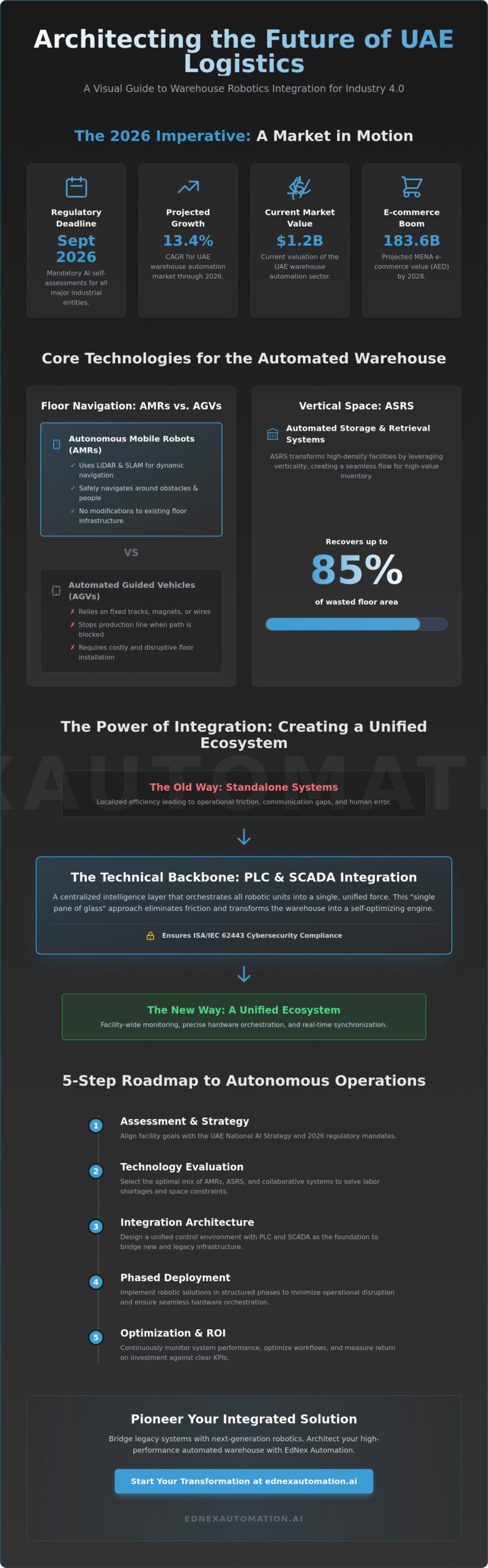 Warehouse Robotics Integration UAE: The 2026 Strategic Industrial Guide