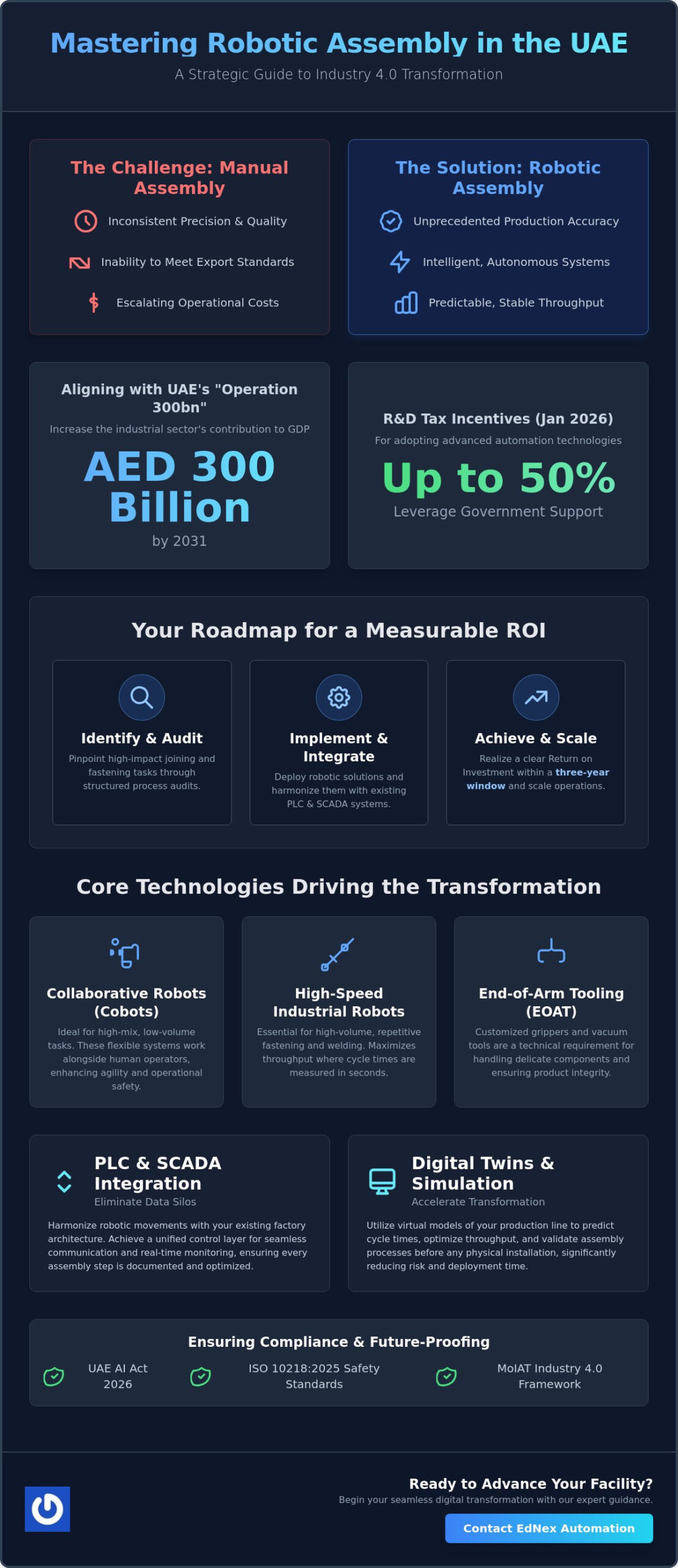 Robotic Assembly Solutions in the UAE: A Strategic Guide to Industrial Automation 2026