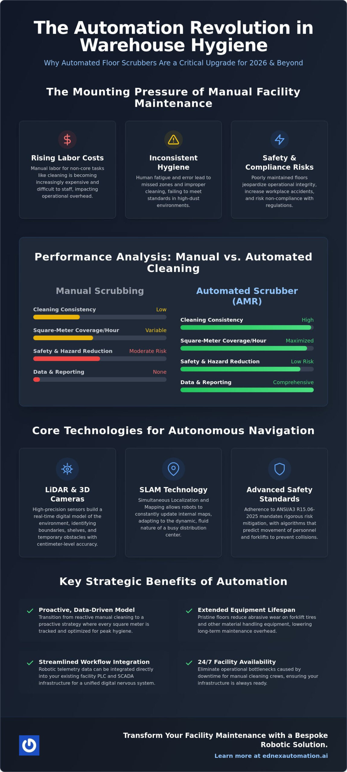 The Strategic Guide to Automated Floor Scrubbers for Warehouses in 2026