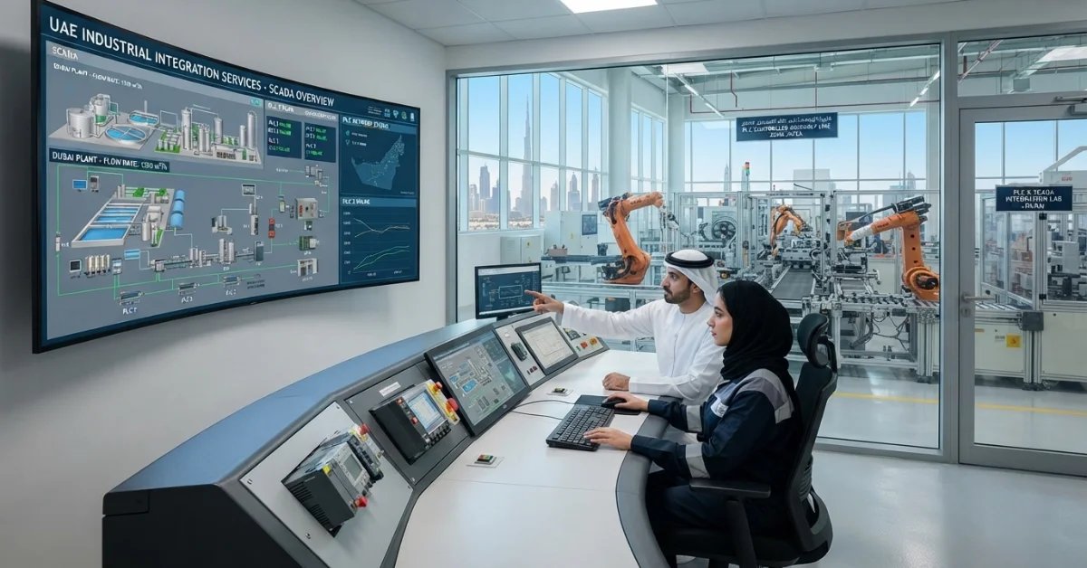 PLC and SCADA Integration Services UAE: A Strategic Guide to Industrial Automation