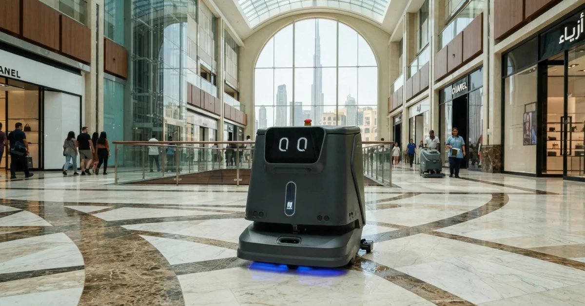 Autonomous Cleaning Robots for Retail Malls UAE: The 2026 Strategic Guide
