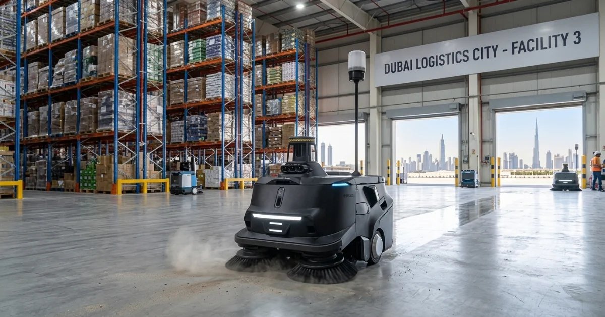 Industrial Floor Cleaning Robots UAE: The 2026 Strategic Guide to Autonomous Hygiene