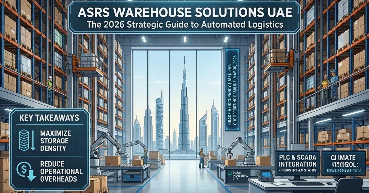 ASRS Warehouse Solutions UAE: The 2026 Strategic Guide to Automated Logistics