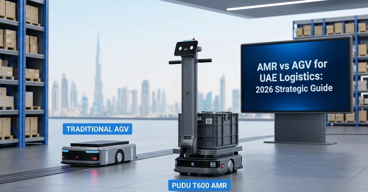 AMR vs AGV for UAE Logistics: 2026 Strategic Guide