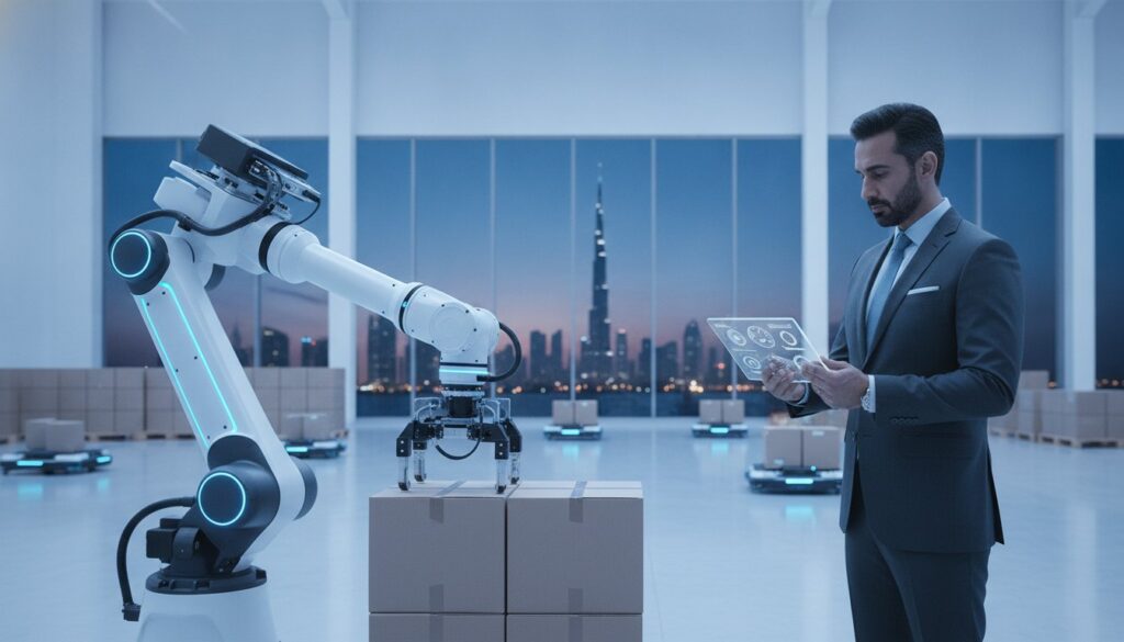 Cobot Applications in UAE Logistics: A 2026 Strategic Roadmap for Automation