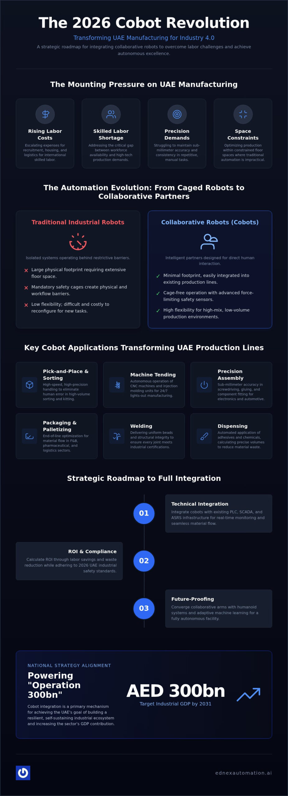 Cobot Applications in UAE Manufacturing: A 2026 Strategic Roadmap