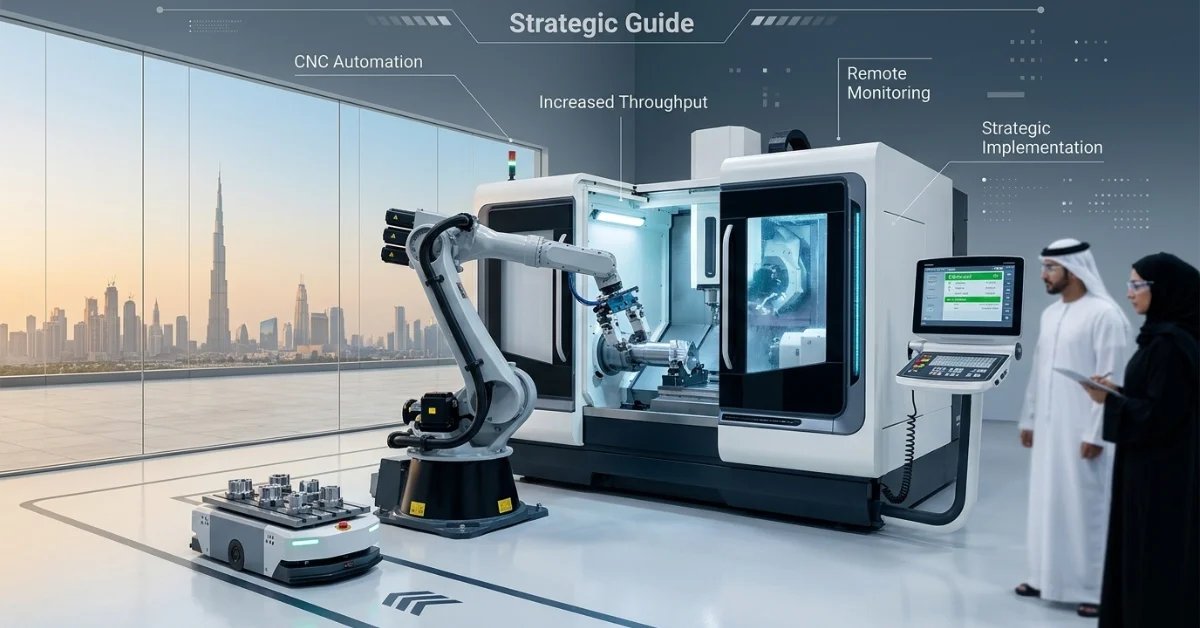 Robotic Machine Tending in the UAE: A Strategic Guide to CNC Automation
