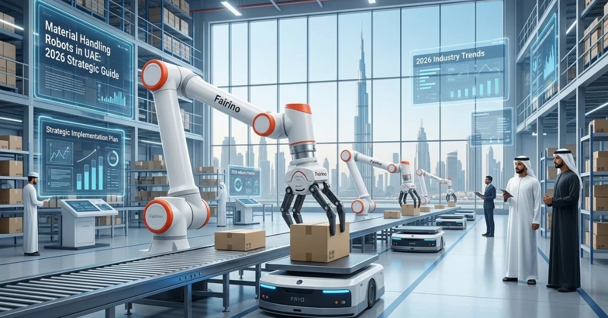 Material Handling Robots in UAE: 2026 Strategic Guide