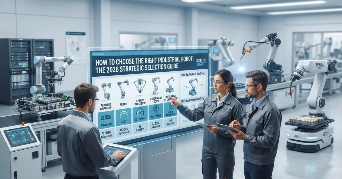 How to Choose the Right Industrial Robot: The 2026 Strategic Selection Guide