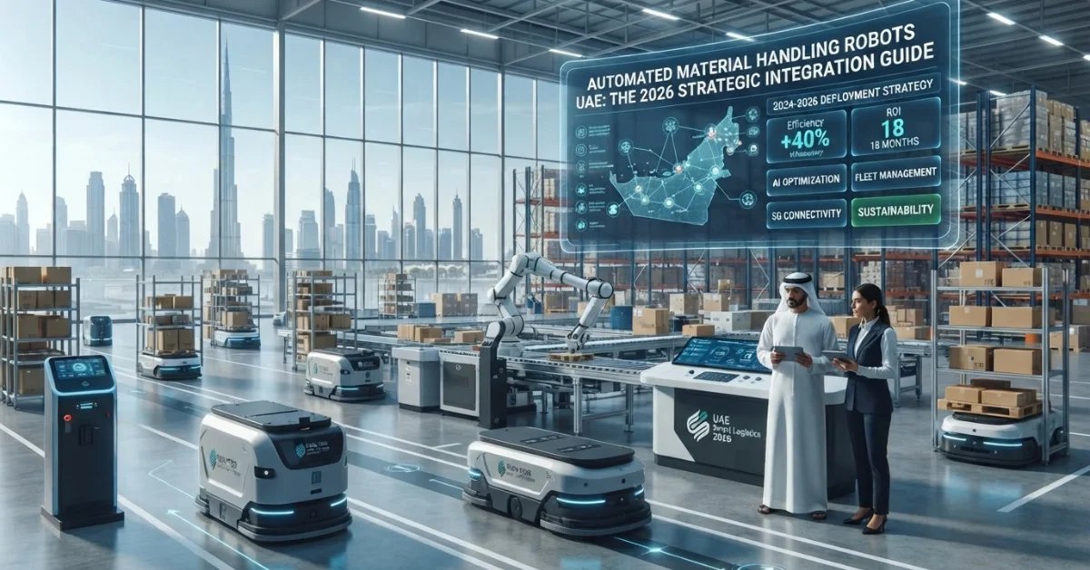 Automated Material Handling Robots UAE: The 2026 Strategic Integration Guide