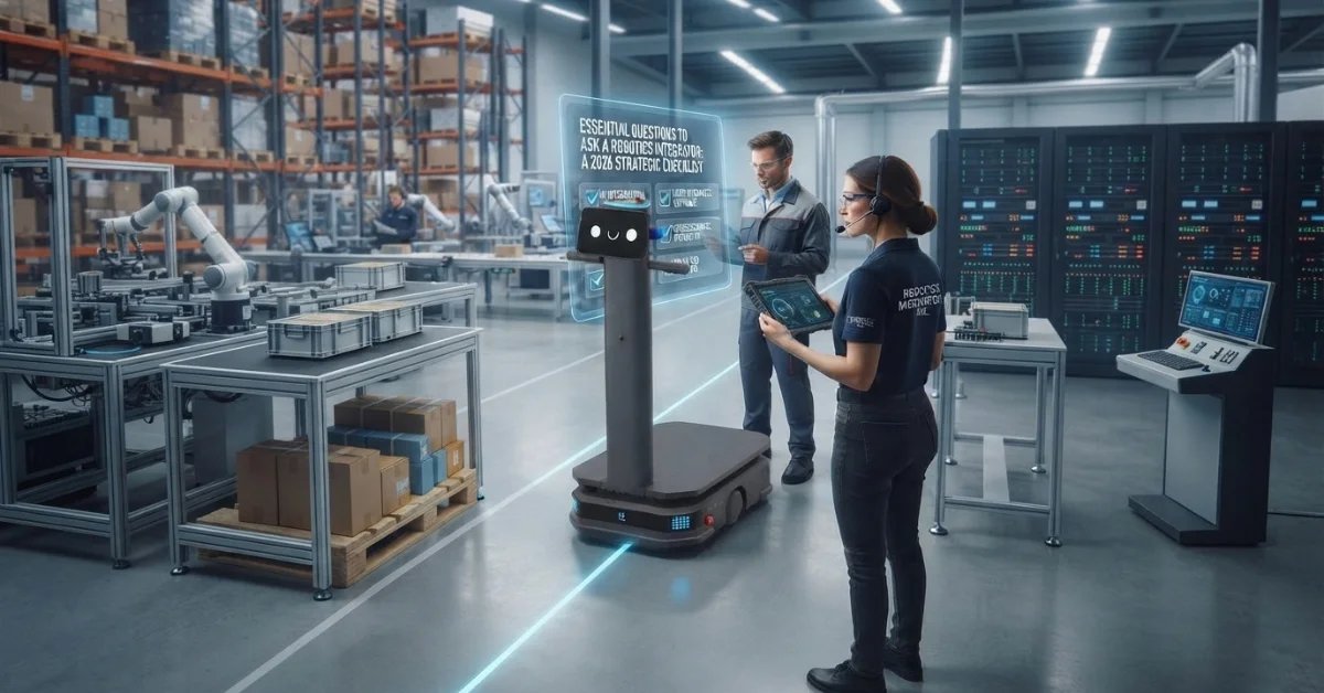 Essential Questions to Ask a Robotics Integrator: A 2026 Strategic Checklist