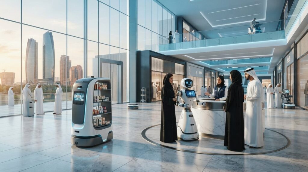 Service Robots for Retail UAE: 2026 Strategic Guide