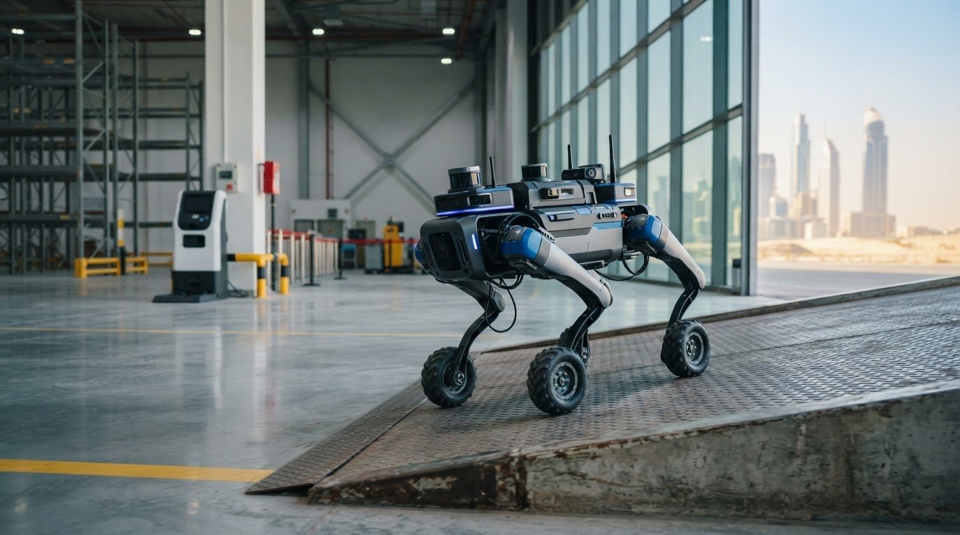 B2-W Robot: How to Evaluate a Wheeled Quadruped for Industrial Use